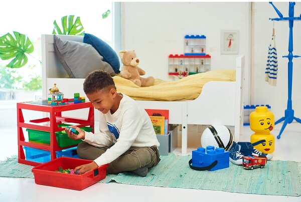 Czerwony organizer z 3 szufladami Storage - LEGO®