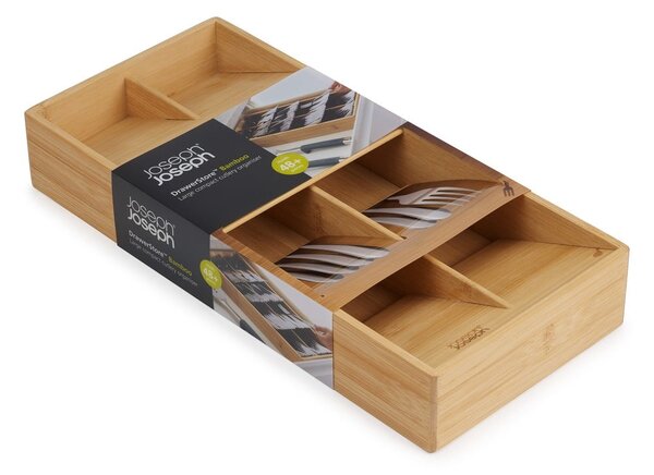 Bambusowy organizer na sztućce do szuflady 17,5 x 38 cm DrawerStore – Joseph Joseph