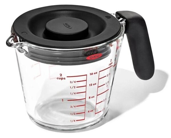 Miarka szklana (500 ML) + pokrywka Good Grips Oxo