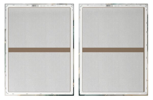 Obrazy z ręcznie malowanymi elementami zestaw 2 szt. 50x70 cm Aventurine – Styler