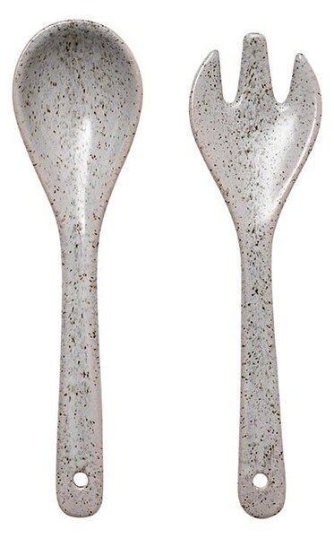 Zestaw 2 porcelanowych sztućców Ladelle Artisan