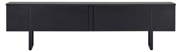Czarna szafka pod TV 180x50x30 cm Onera – Kalune Design
