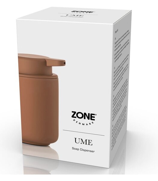 Pomarańczowy kamionkowy dozownik do mydła 250 ml Ume – Zone