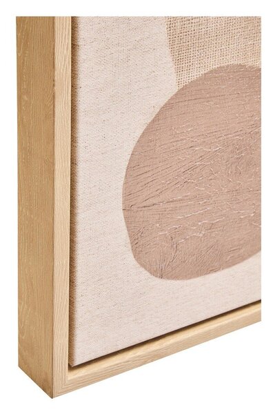 Obrazy zestaw 2 szt. 3D z ramą w zestawie/na płótnie 40x40 cm Astratto – Premier Housewares