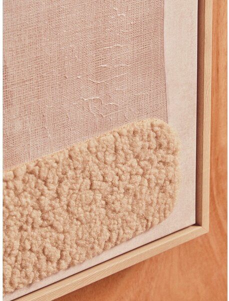 Obrazy zestaw 2 szt. 3D z ramą w zestawie/na płótnie 40x40 cm Astratto – Premier Housewares