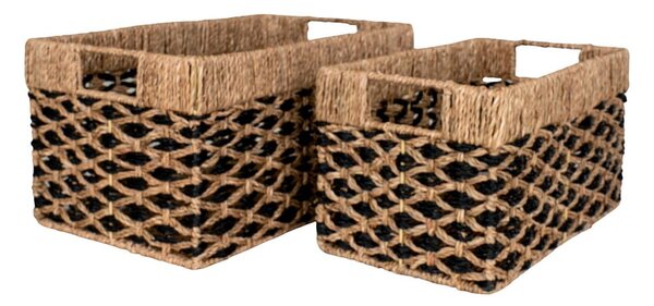 Koszyki z trawy morskiej zestaw 2 szt. 25x40x21 cm Salar – House Nordic