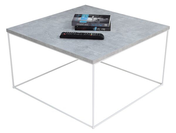 Kwadratowy stolik kawowy beton C6-D94