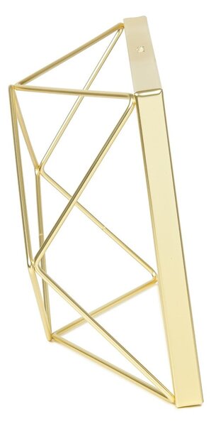 Metalowa ramka stojąca/ścienna w kolorze złota 15x20 cm Prisma – Umbra