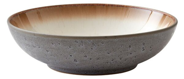 Szara/beżowa kamionkowa miska 1 l Gastro Grey/Cream – Bitz