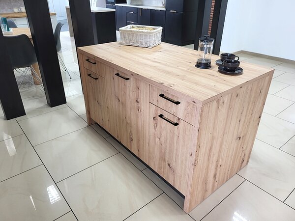 Wyspa kuchenna dąb artisan Z8-S38
