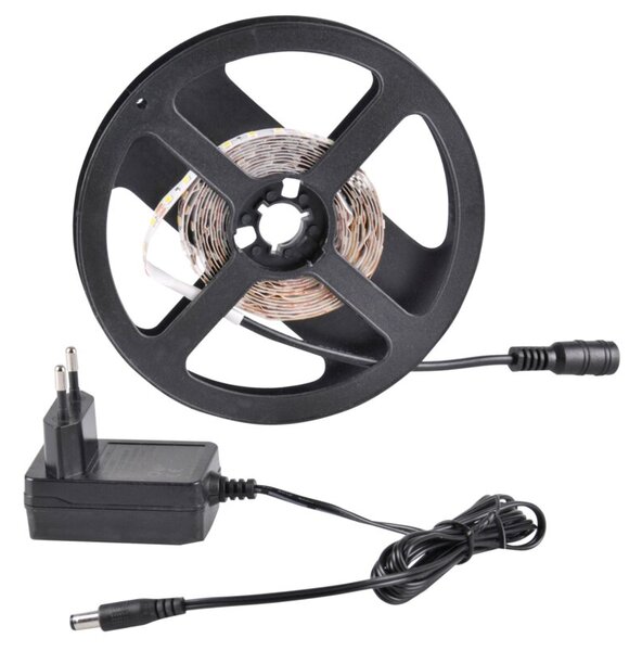 Zestaw Taśma LED 12V 2m IP20 4000K 18W z zasilaczem 315359 Polux