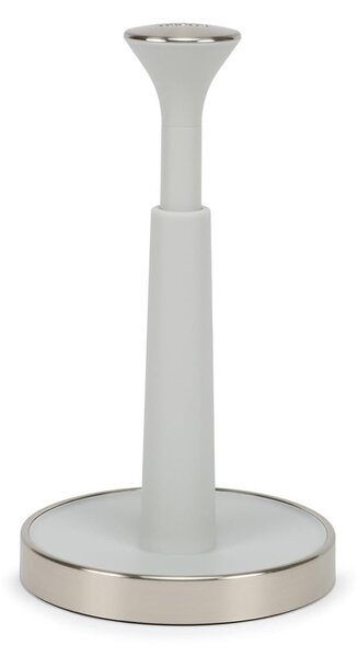 Biały plastikowy stojak na ręczniki papierowe ø 16 cm Push&Tear – Joseph Joseph
