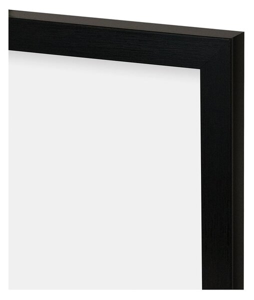 Czarna plastikowa ramka ścienna 55x45 cm