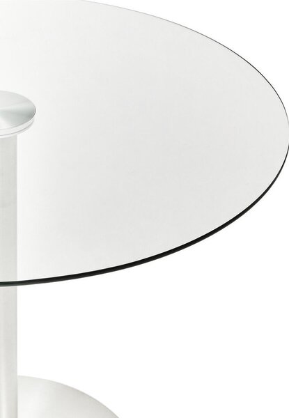 Okrągły stół ze szklanym blatem ø 90 cm Metropolitan – Premier Housewares