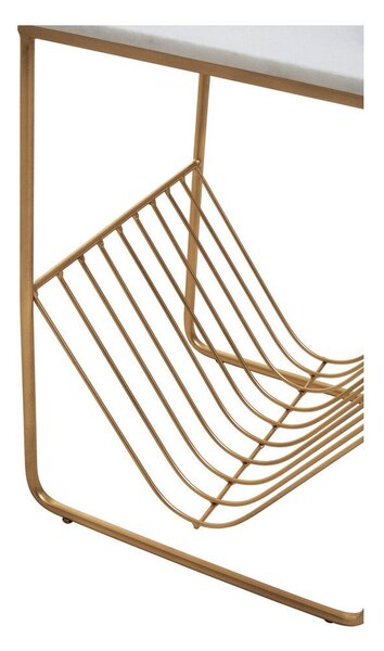 Stolik z marmurowym blatem 40x40 cm Mandoli – Premier Housewares