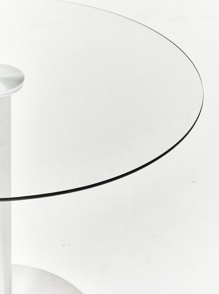 Okrągły stół ze szklanym blatem ø 90 cm Metropolitan – Premier Housewares