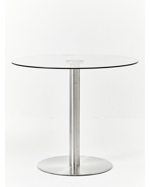 Okrągły stół ze szklanym blatem ø 90 cm Metropolitan – Premier Housewares