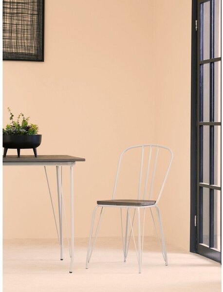 Stół z litego drewna wiązu ø 80 cm District – Premier Housewares
