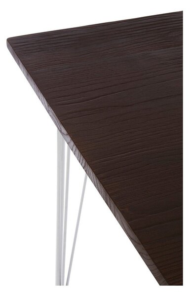Stół z litego drewna wiązu ø 80 cm District – Premier Housewares