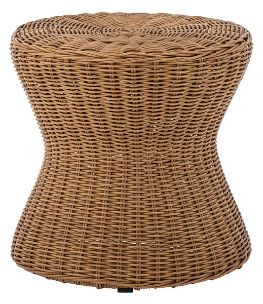 Okrągły stolik ogrodowy z imitacji rattanu ø 53 cm Roccas – Bloomingville