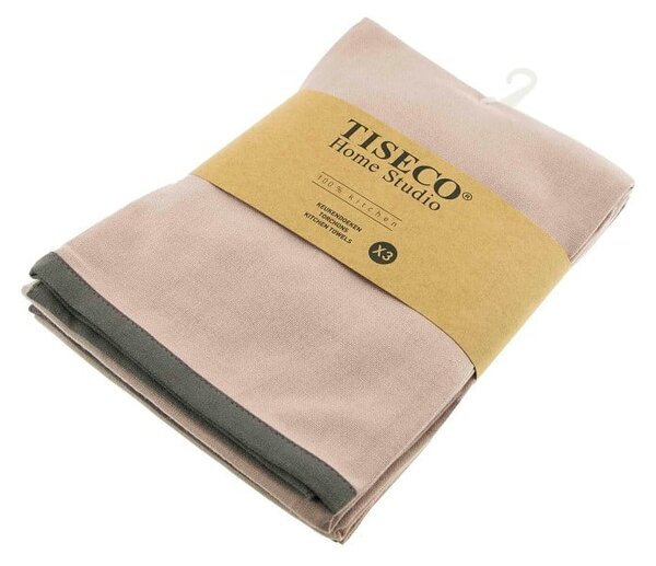Bawełniane ścierki zestaw 3 szt. 50x70 cm – Tiseco Home Studio