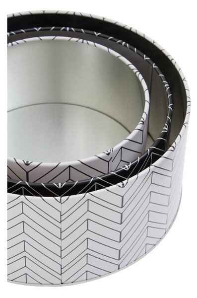 Metalowe pojemniki na żywność 3 szt. na żywność Urban – Premier Housewares