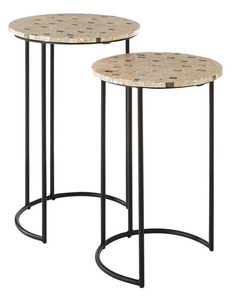 Okrągłe stoliki zestaw 2 szt. ø 38 cm Halle – Premier Housewares