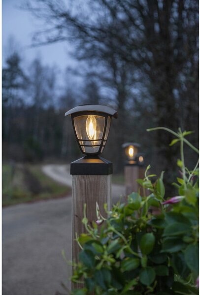 Ogrodowa lampa solarna LED Star Trading Felix, wys. 19 cm