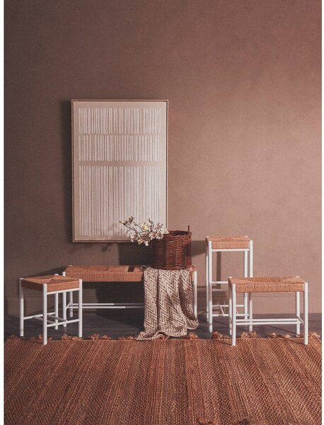 Drewniana ławka w naturalnym kolorze Bandar – Premier Housewares