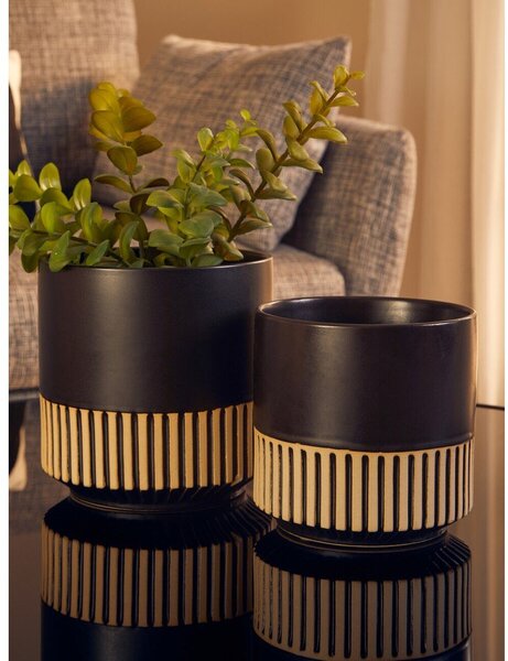 Kamionkowa osłonka na doniczkę ø 15 cm Kiso – Premier Housewares
