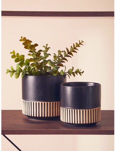 Kamionkowa osłonka na doniczkę ø 15 cm Kiso – Premier Housewares