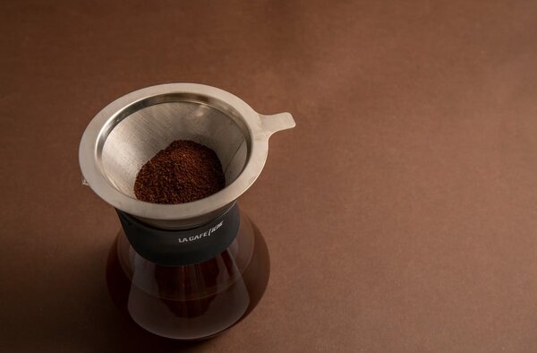 Dzbanek do parzenia kawy ze szkła borokrzemowego z filtrem ze stali nierdzewnej 0,4 l La Cafetiere – Kitchen Craft