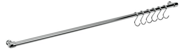 Reling kuchenny ze stali chromowanej Lonardo – Metaltex