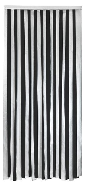 Zasłona termiczna na drzwi w czarno-srebrnym kolorze 90x200 cm – Maximex