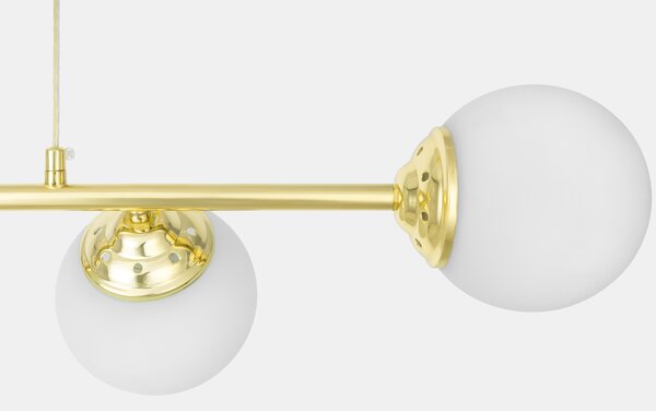 NOWOCZESNA LAMPA WISZĄCA KLASYCZNE ZŁOTO FINO W4