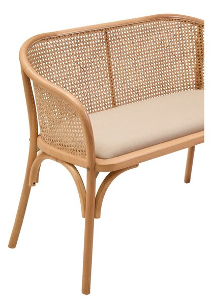 Tapicerowana ławka w naturalnym kolorze Cebu – Premier Housewares