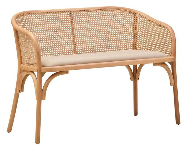 Tapicerowana ławka w naturalnym kolorze Cebu – Premier Housewares