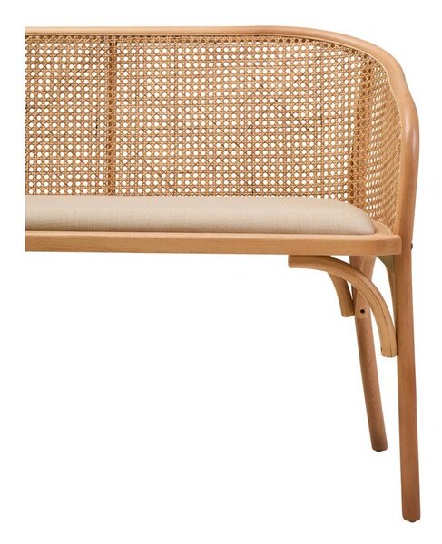Tapicerowana ławka w naturalnym kolorze Cebu – Premier Housewares