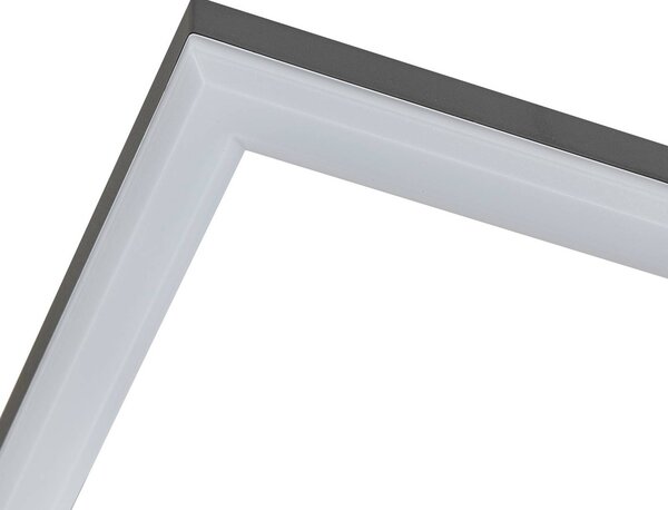 Lindby Lampa sufitowa zewnętrzna LED Finian, 64 cm x 21 cm, CCT ściemniana Finian Lindby, możliwość ściemniania, czarny, tworzywo sztuczne, nowoczesny