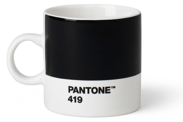 Czarny ceramiczny kubek na espresso 120 ml Espresso Black 419 – Pantone