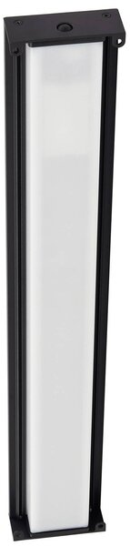 Lindby kinkiet LED Solar Laarni, ściemniany, IP54, czarny Laarni Lindby, możliwość ściemniania, czarny, aluminium