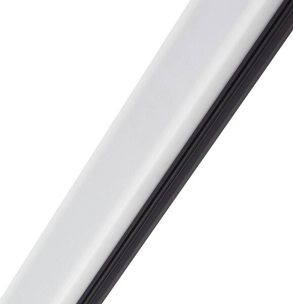 Lindby kinkiet LED Solar Laarni, ściemniany, IP54, czarny Laarni Lindby, możliwość ściemniania, czarny, aluminium