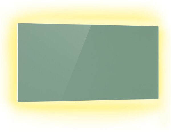 Klarstein Mojave 1000 Smart, panel grzewczy na podczerwień 2 w 1, grzejnik, 120 x 60 cm, 1000 W, podświetlenie RGB