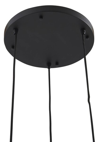 Lampa wisząca Dorotoe Lindby, możliwość ściemniania, multikolor, salon / jadalnia, szkło, vintage