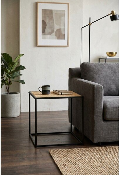 Rattanowy stolik 44x44 cm Depok – Premier Housewares