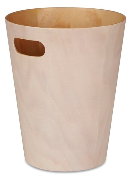 Beżowy biurowy kosz na śmieci 7,5 l Woodrow – Umbra