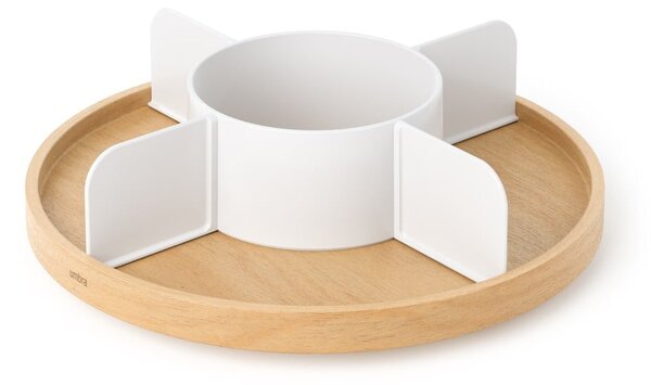 Naturalny drewniany organizer łazienkowy Bellwood – Umbra