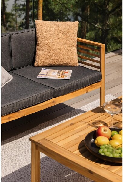 Białobeżowy dywan odpowiedni na zewnątrz 150x80 cm – NORTHRUGS