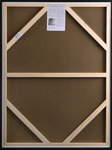 Ręcznie malowany obraz na płótnie z ramą w zestawie 91x121 cm Astra – Malerifabrikken