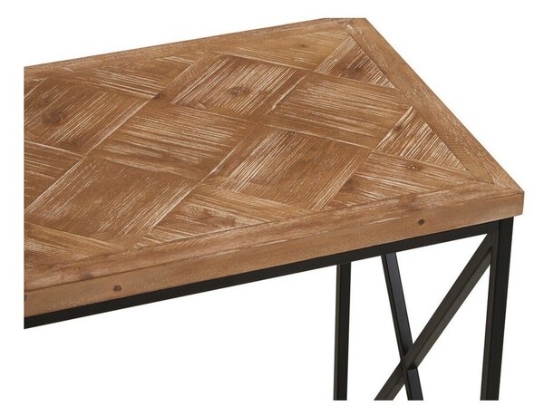 Konsola z litego drewna jodłowego w naturalnym kolorze 48x120 cm Kickford – Premier Housewares